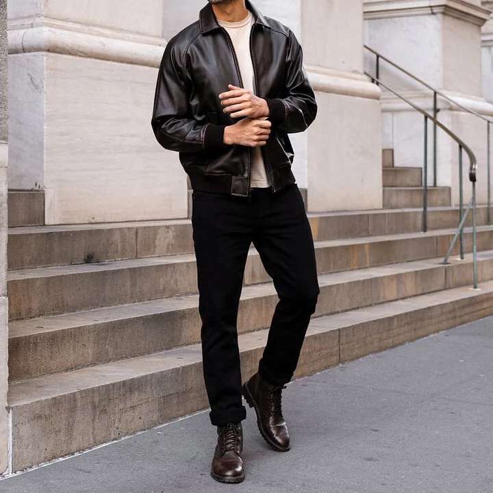 Brown Leather Jacket